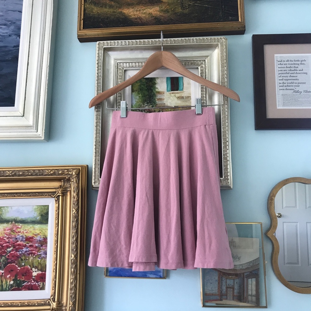 UO Pins & Needles skater skirt